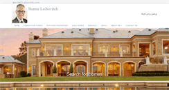Desktop Screenshot of leibovitch.com